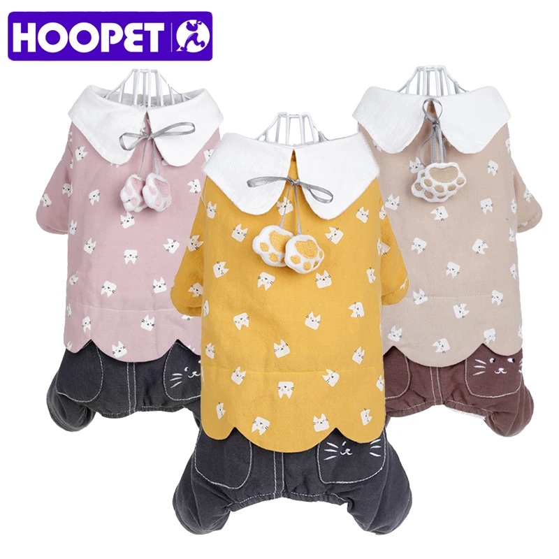 

HOOPET Pet Warm Dog Clothes Winter Clothes Puppy Pants Jumpsuit for Dogs Costume Chihuahua Clothing