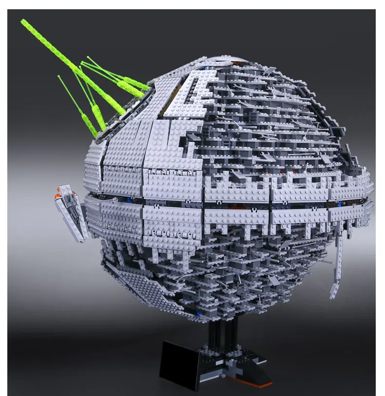 

05026 3449Pcs UCS Death II The second generation Building Block Bricks legoINGlys Compatible 10143 birthday Toy