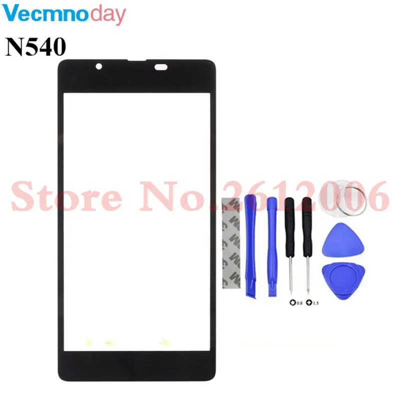 

Vecmnoday Original High quality Replacement LCD Front Touch Screen Glass Outer Lens For Microsoft Nokia Lumia 540 N540