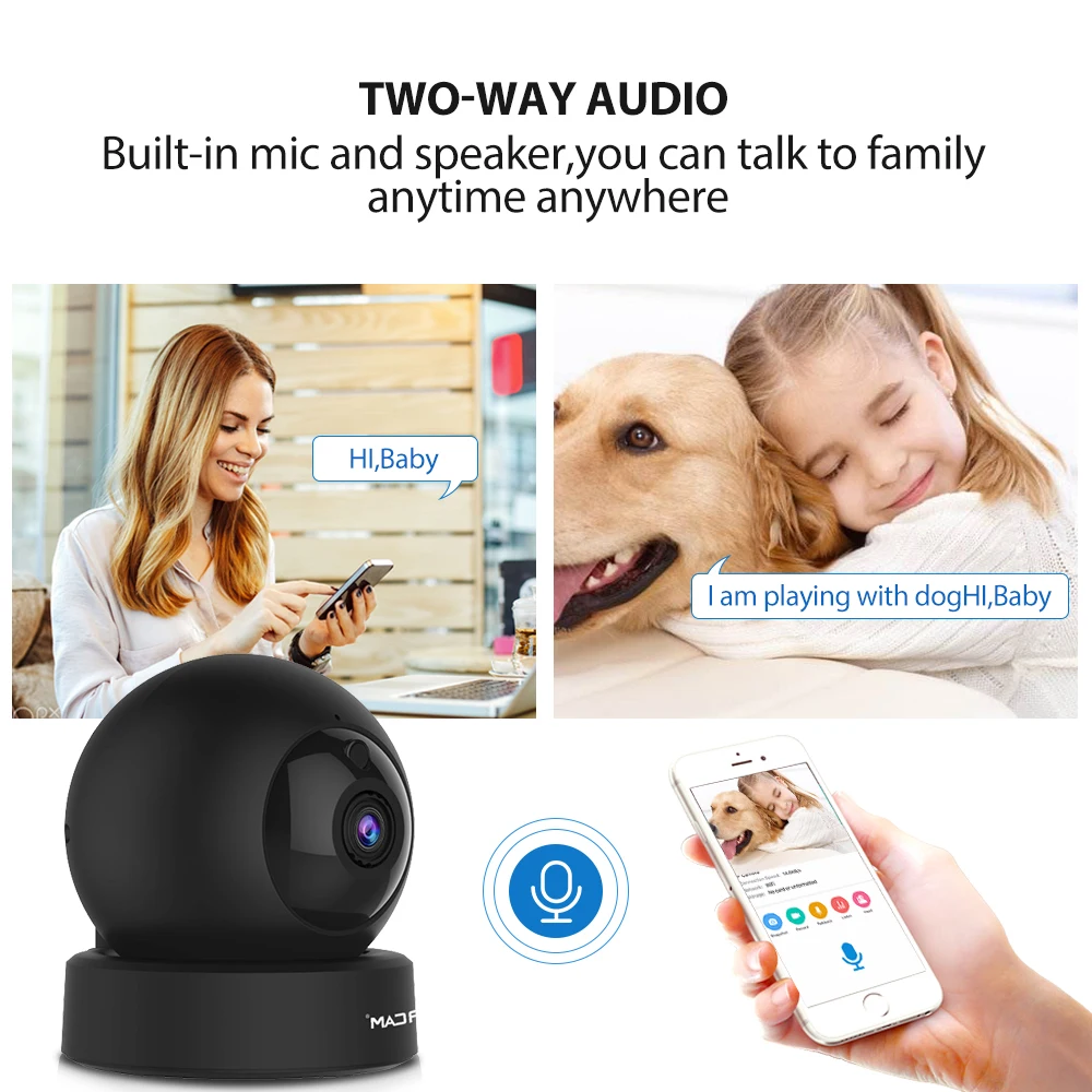 Камера видеонаблюдения Vstarcam G43S 1080P 2 МП IP Wi Fi инфракрасная камера ночного