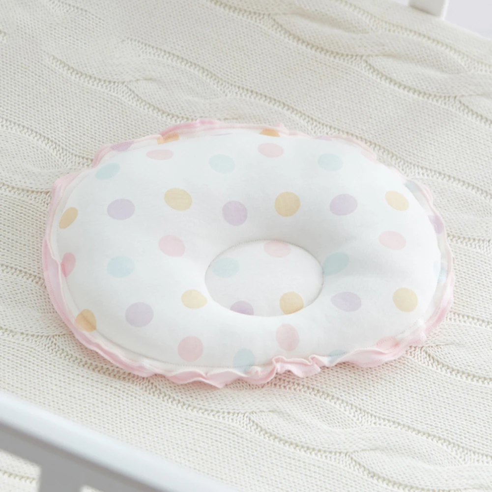 Новорожденный ребенок подушка в горошек Falbala Подушка Анти черепаха стильная подушка