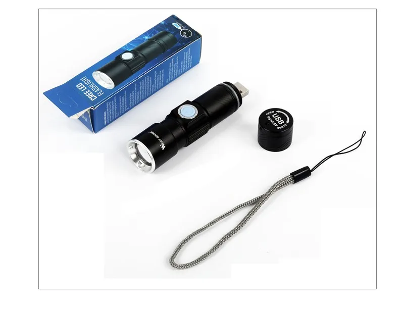 Cheap WEST BIKING Bike Light Ultra-Bright Zoomable 240 Lumen Q5 200M USB Rechargeable Bicycle Light Cycling Front LED Flashlights Lamp 17