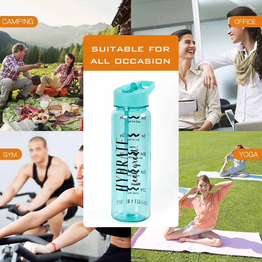 حار المبيعات Bpa شحن 750 مللي تريتان البلاستيك الرياضة في الهواء الطلق زجاجة مياه القش مع قدرة مقياس بلدي شرب عصير مقبض غلاية حار المبيعات Bpa شحن 750 مللي تريتان البلاستيك الرياضة في الهواء الطلق زجاجة مياه القش مع قدرة مقياس بلدي شرب عصير مقبض غلاية