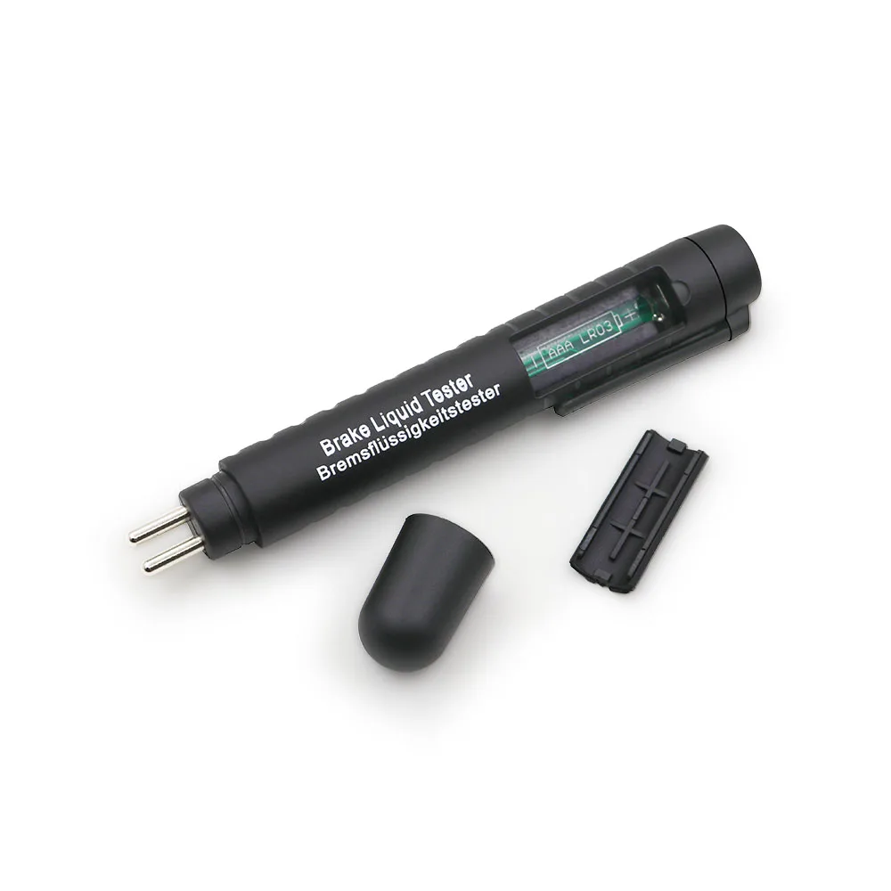 Новая Тормозная жидкость тестер ручка 5 светодиоидное для автомобиля Авто Автомобильный испытательный инструмент для DOT3/DOT4 Тормозная жидкость тестер ручка