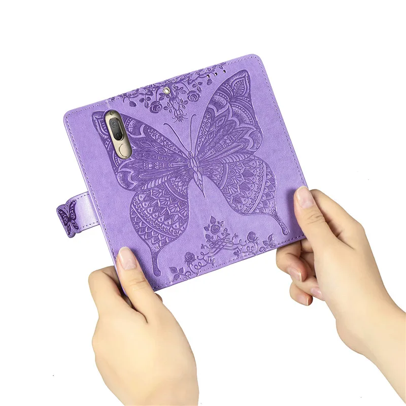 Phone case leather phone case leather wallet case leather case accessory case 3D butterfly wallet flip case for Xiaomi Redmi phones cover