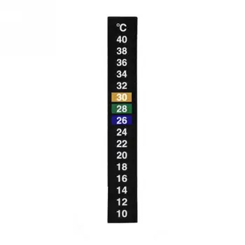 

New Sale Indoor Temperature Strip Home Indoor Measurement Thermometer Card Thermometer Stick LCD Change Color