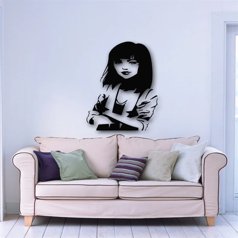 Wall Stickers Vinyl Decal Beautiful Teen Girl Fashion Style Decorin
