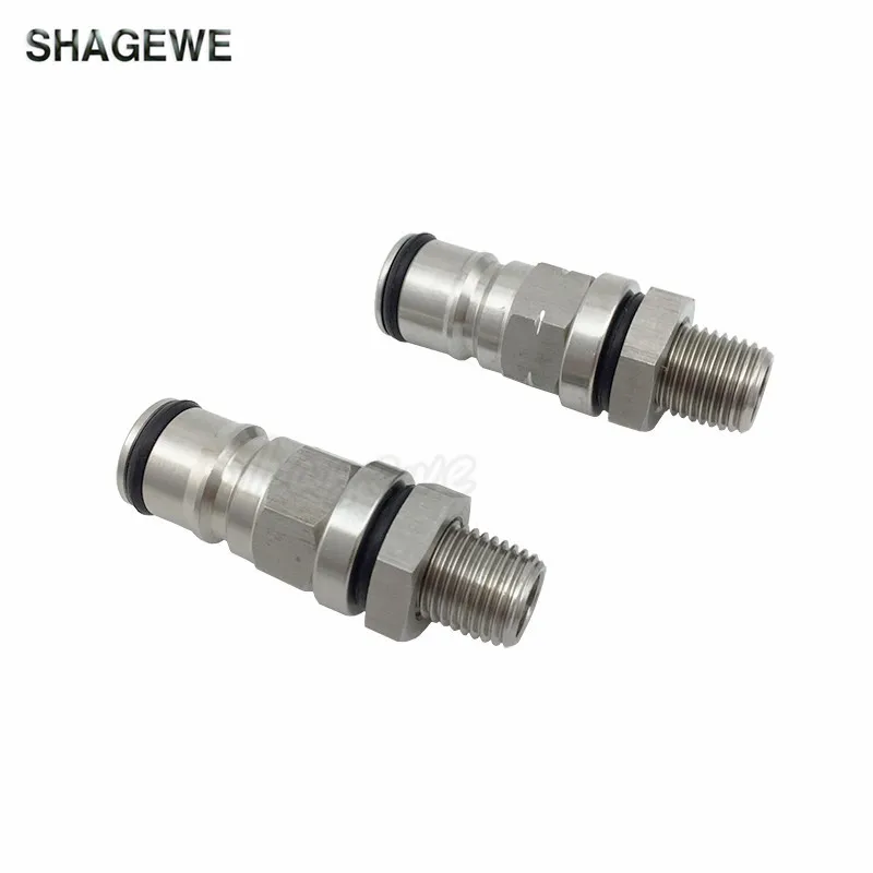 

Homebrew ball lock post with 1/4inch Bulkhead gas or liquid for Cornelius Corny keg