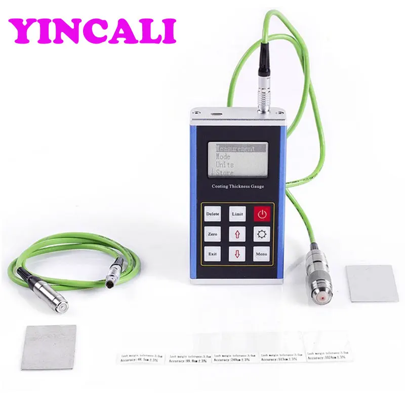 

Portable Coating Thickness Gauge Leeb232 Operating principle Magnetic induction or Eddy current Measuring range (um) 0~1250um