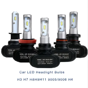 

2x DRL LED Car Headlight high/Low Beam Fog Light Kit For Ford Focus 2 3 Toyota Kia rio renault Opel astra h Mazda 3 Accessories
