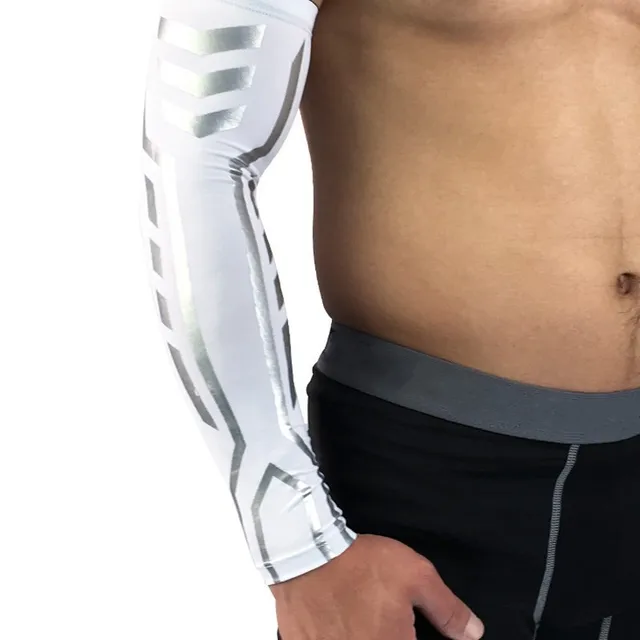 1 pc Sports Running Bike Cycling Elbow Arm Sleeves Cover Men Women Sun UV Protection Basketball Golf Compression Arm Warmer