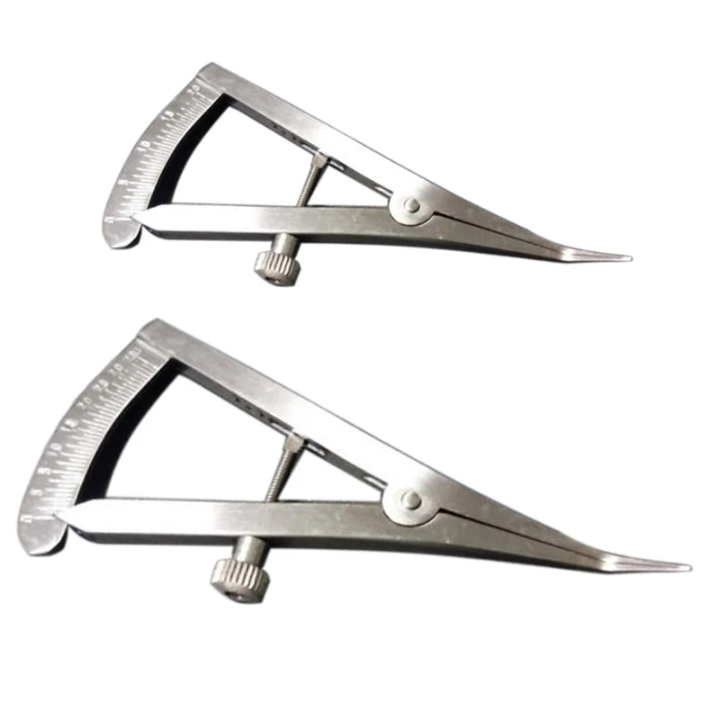 1 PCS Metal Dental Gauge Caliper Dental Caliper Elbow Dental Lab