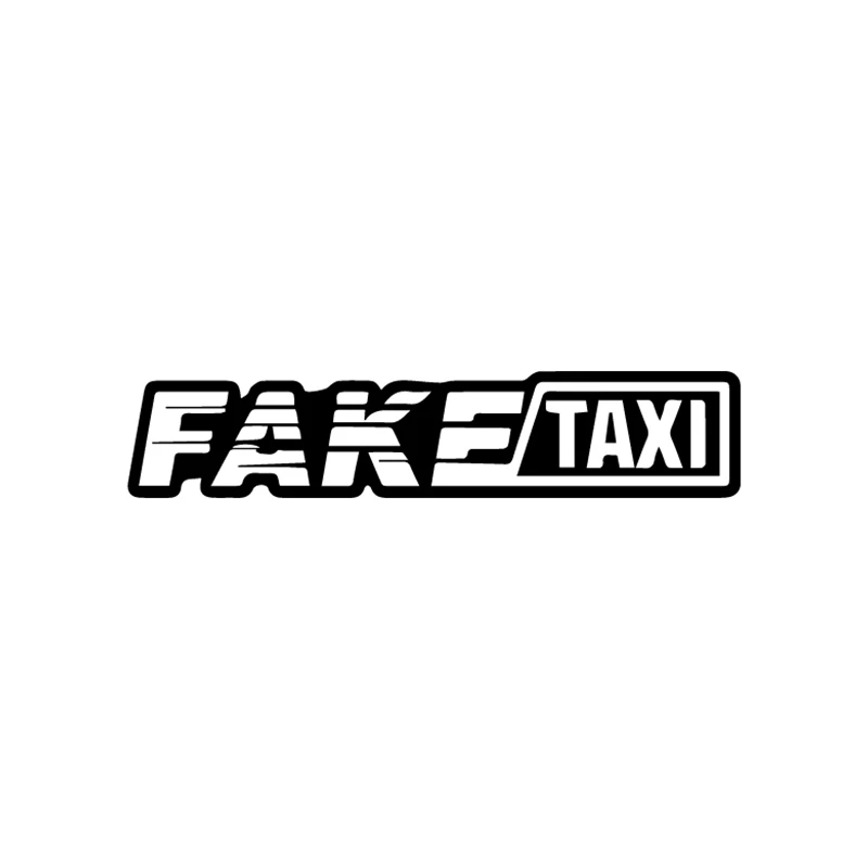 

Fake taxi sticker sticker interesting vinyl car packaging accessories product decal decoration quotes
