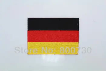 

10p German Flag Patch Embroidered Iron-on Patch