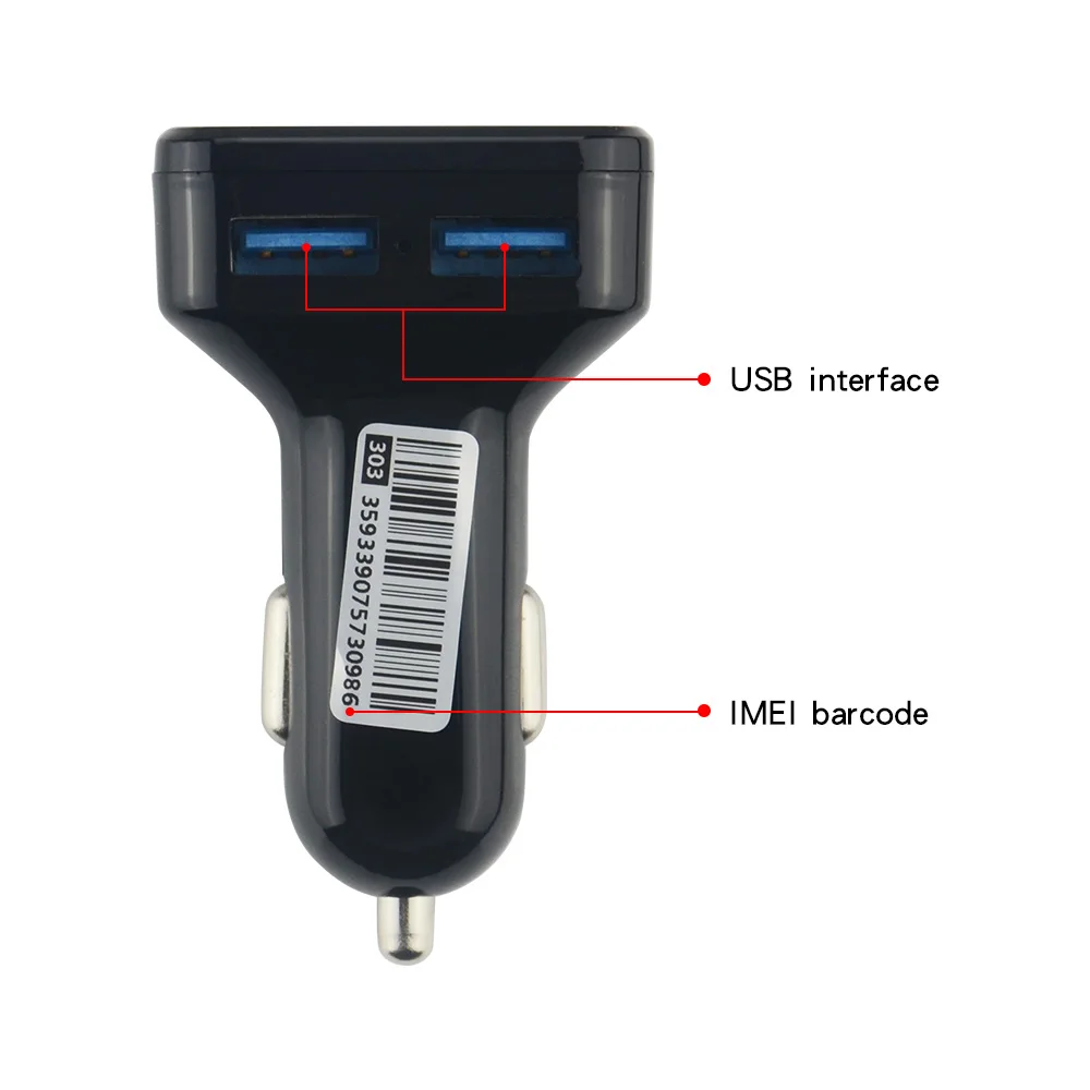 Car Charger GPS Tracker SG007 GPS GSM Wifi LBS Real-time Tracking Receiver Call SMS Voice Monitoring Recorder Free APP Web