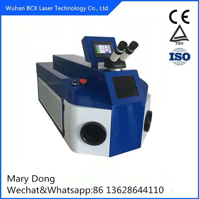 

Wuhan best service 100W/200W Jewelry laser welding machine for weld gold, silver, platinum, titanium