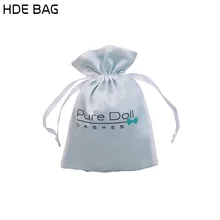 Атласная сумка с двойной подкладкой упаковка ювелирных изделий/макияж/подарок/Ср/вечерние/хранение/волосы/мешок обуви Шелковый мешок саше карман с логотипом, рисунком по индивидуальному заказу