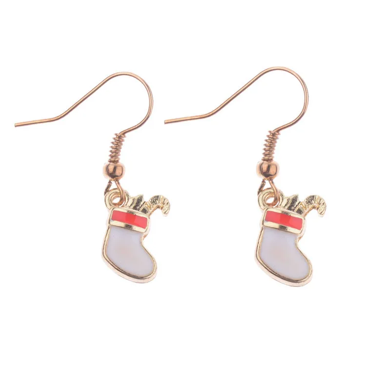 1Pair Retail Cute Socks Earrings Women