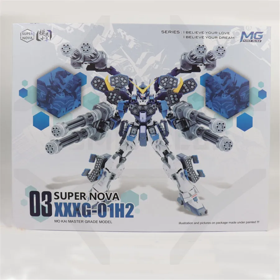 Comic Club супер Nova XXXG-01S2 W Gundam тяжелые руки пользовательская модель набор MG 1/100 фигурка сборная игрушка