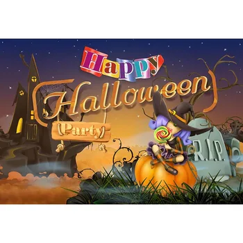 

Happy halloween Party Newborn baby Photography backdrops Studio Photo backgrounds for photo photographers