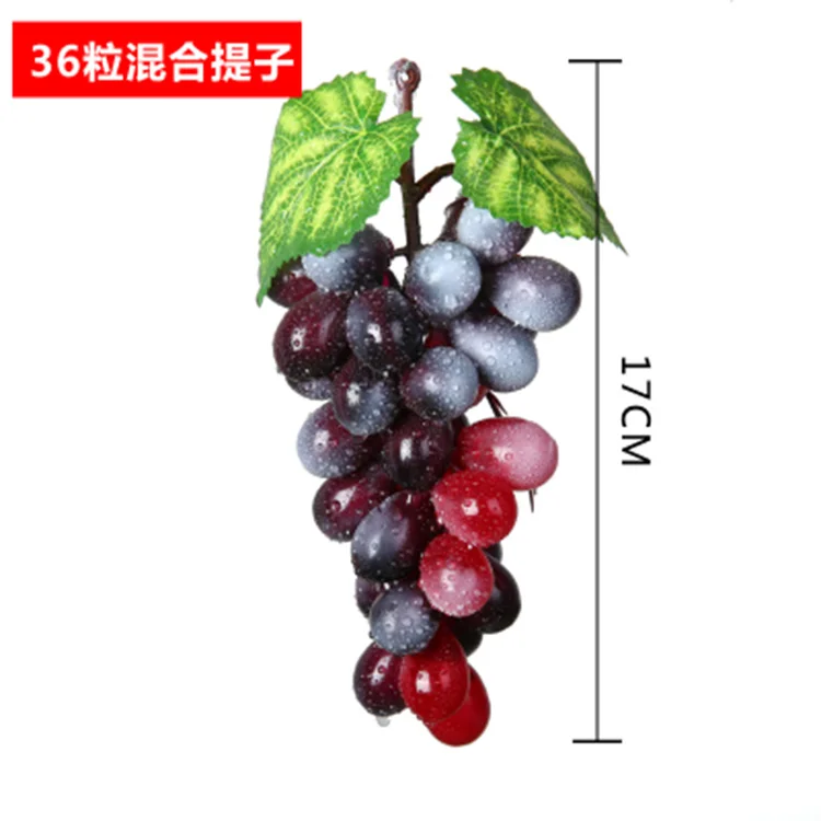 21 CHENCHENG искусственные фрукты, 1 шт., искусственный виноград, сделай сам, пластиковые искусственные фрукты, Рождество, украшение для дома, свадьбы, имитация фруктов - Цвет: 21