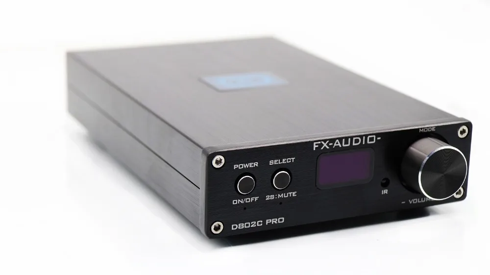 2019 FX de Audio nuevo D802C PRO Bluetooth@4.2 APTX La amplificador Digital de entrada USB/AUX/óptico Coaxial 24Bit/192 KHz 80 W * 2 DC32V/5A