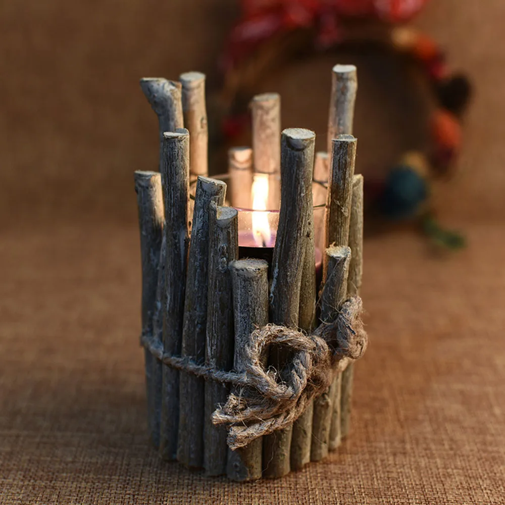 DIY деревенском и романтический тонкий деревянный Рождественский старинный