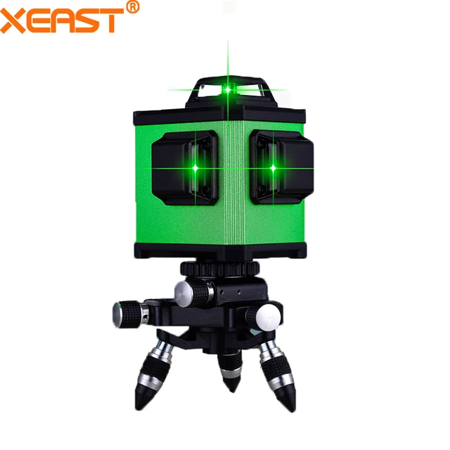 Special Price XEAST 2018 12 lines 3D electronic automatic Anping green laser level 360 Horizontal And Vertical Cross line green night Special Price XEAST 2018 12 lines 3D electronic automatic Anping green laser level 360 Horizontal And Vertical Cross line green night