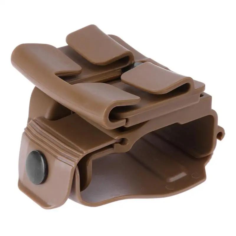 ABS пластик Военная Сумка Molle поясная сумка пистолет кобура для Glock 17 19 22 23 Тактический Универсальный гаджет 360 Вращающийся ремень Molle