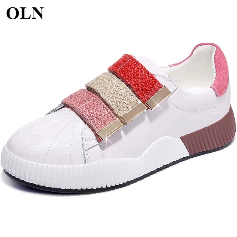 

OLN Woman Brand Outdoor Athletic High quality fabric Womens Sneakers Outdoor Jogging Comfortably Skateboarding Shoes Walking