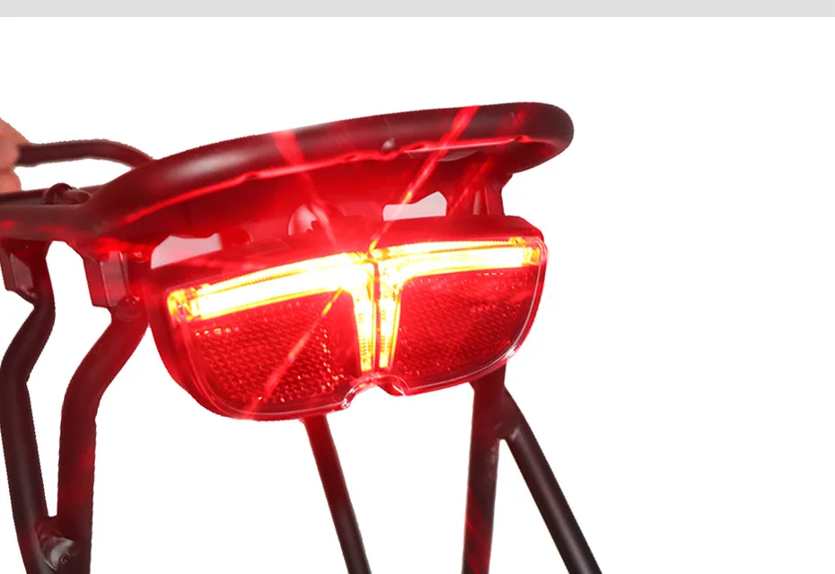 vermelho ciclismo luz acessórios da bicicleta montanha luz da cauda da motocicleta