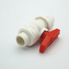 40 мм внутренний диаметр быстрый шаровой клапан трубы фитинг для системы орошения сада