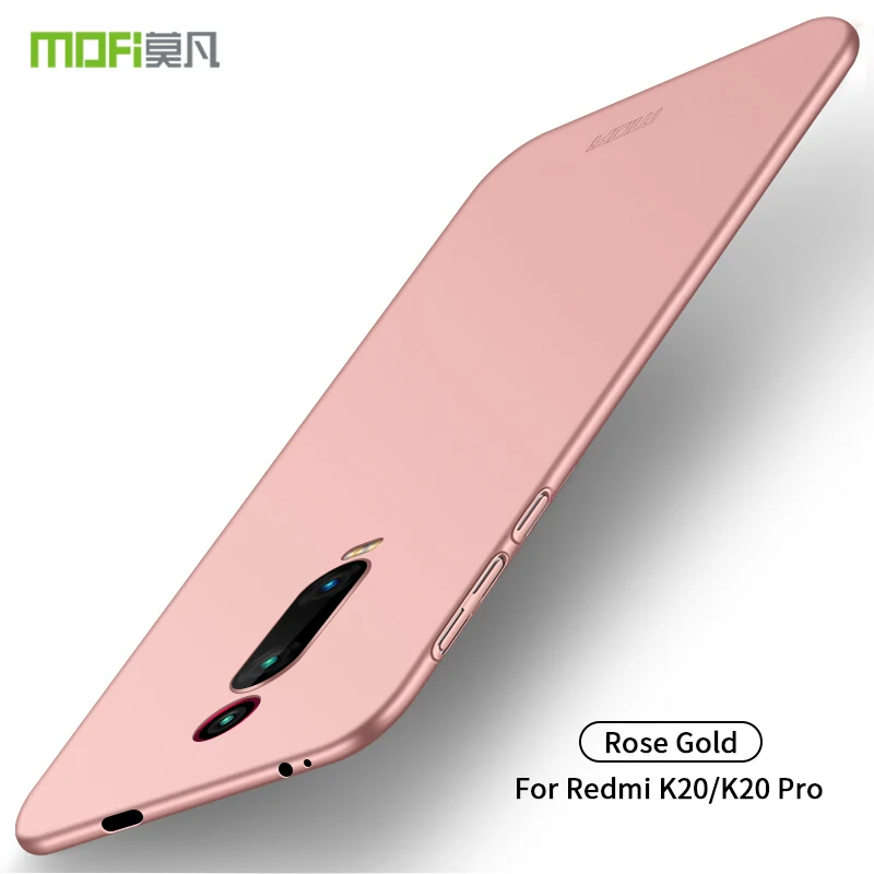 Rose Gold MOFI для Xiaomi Redmi K20/K20 Pro Чехол для ПК Жесткий Роскошный защитный чехол для Xiaomi Redmi K20 Pro Fundas Phone Shell - Цвет: Rose Gold