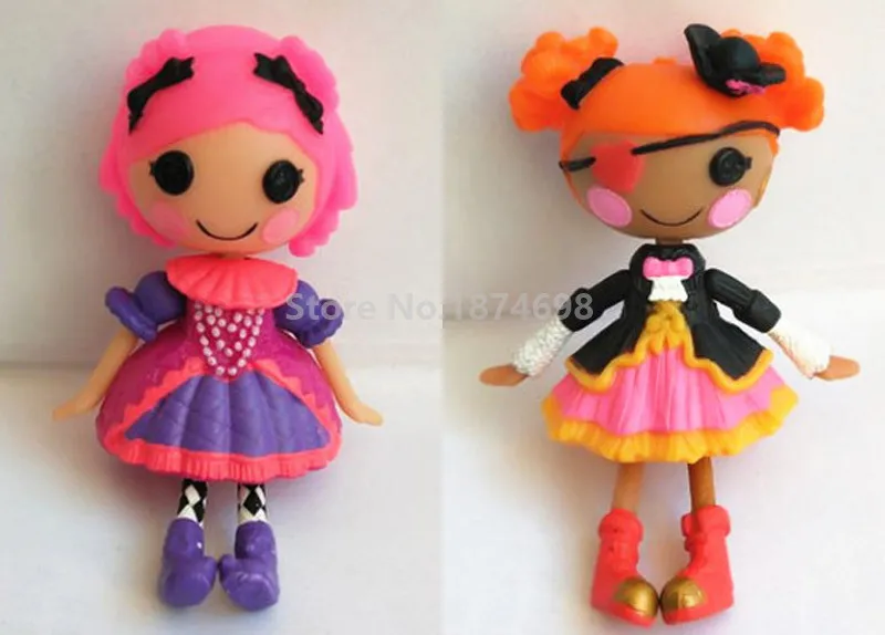 Новые игрушки Мини Lalaloopsy чехол для переноски дом с 6 шт. мини фигурка кукла набор детские игрушки, куклы для девочек рождественские подарки