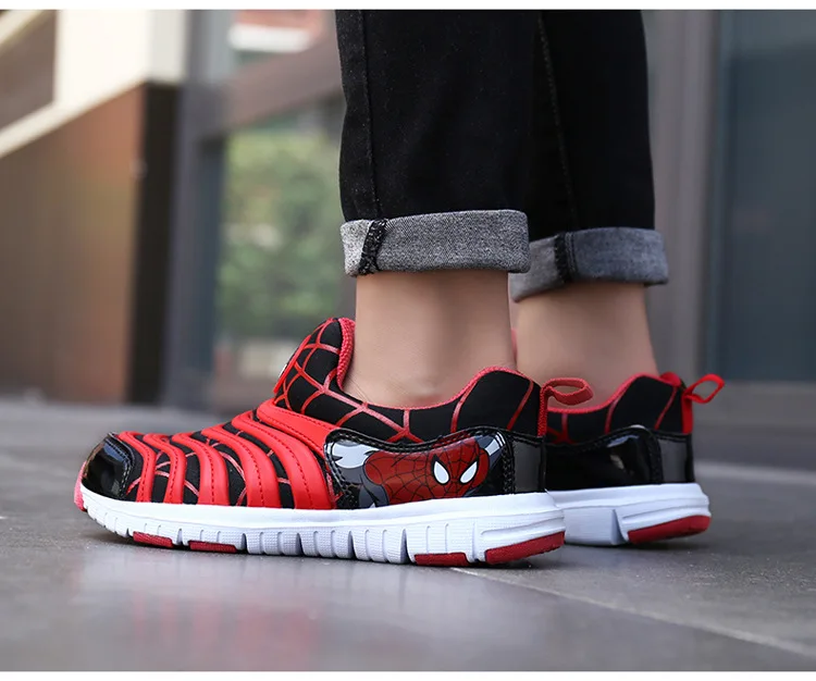 Caterpillar Boys Girls Sneakers Casual Shoes Spiderman Baby Children Hot Sport Soft Sole Breathable Kids Anti-Slippery Shoes  (13)