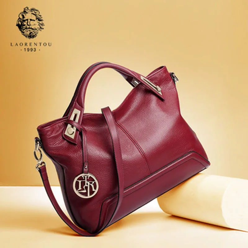 Us 83 13 49 Off Laorentou Luxury Genuine Leather European Handbags Valentine S Day Gift Women Las Real Bags Crossbody In