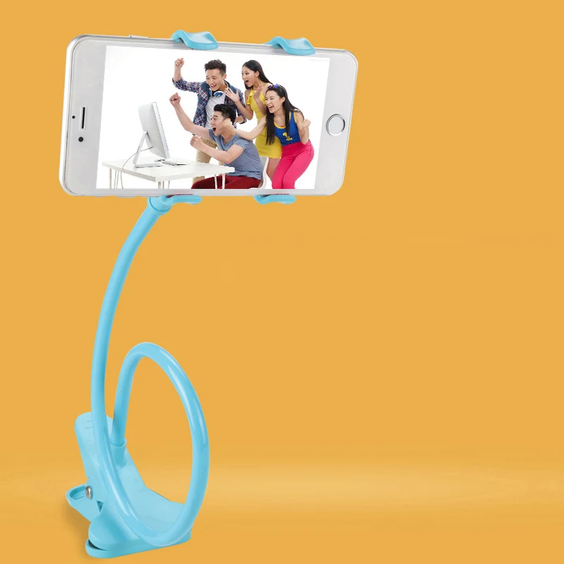 GUSGU Phone holderFlexible Long Arm Mobile Phone Holder Stand Lazy for iPhone 7 Cell Phone Holder D