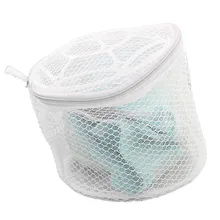 High Quality New Lingerie Underwear Bra Sock Laundry Washing Aid Net Mesh Zip Bag Rose
