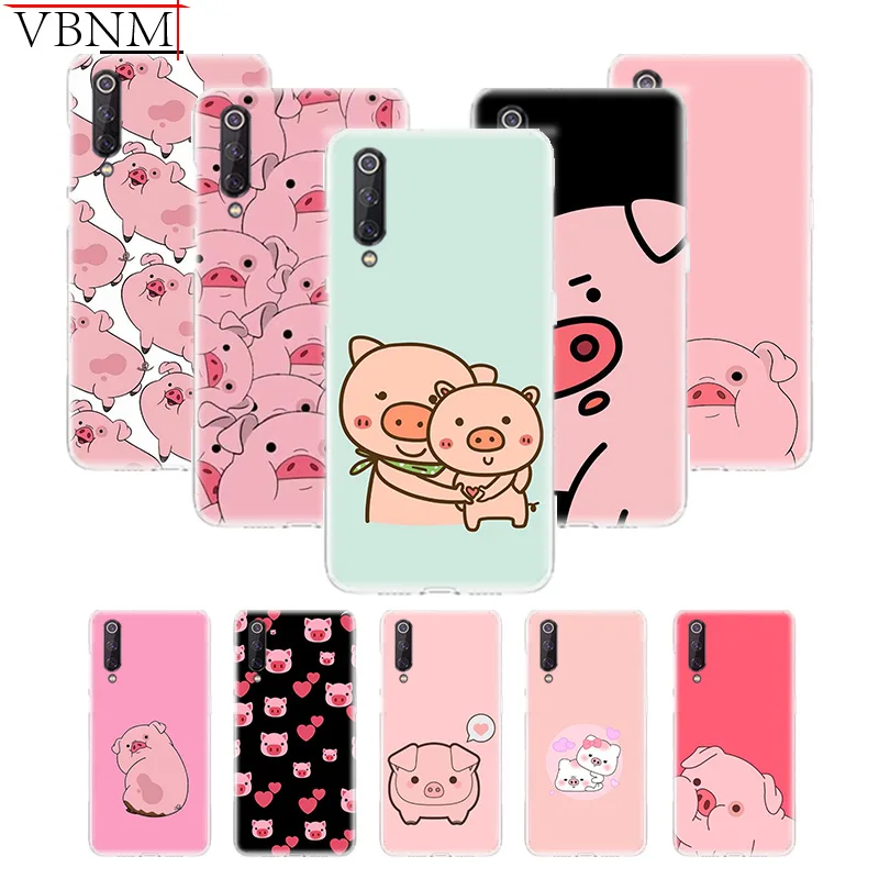 

VBNM Pig Animal Cute Popular Soft Silicon TPU Case For Xiaomi Redmi Note 4 5 6 7 7Pro For Redme S2 GO Gift Customized Capa Cover
