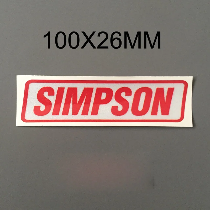 5014 Decals Simpson for different scales red Toys & Hobbies Automotive