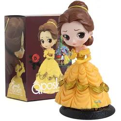 15 см Q Posket символов принцессы Красота и чудовище Belle ПВХ фигурку Коллекционная игрушка Детские игрушки куклы для для девочек