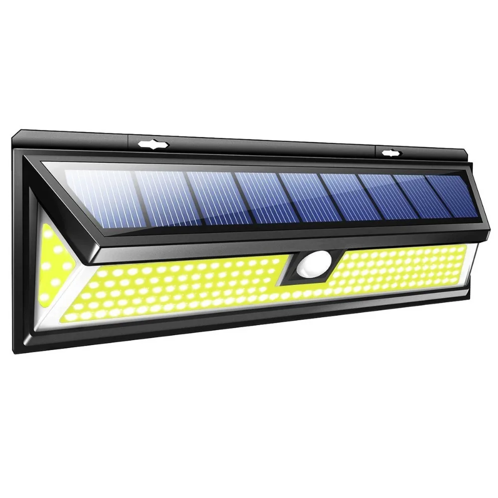 

180 LEDs Solar powered Light Solar PIR Motion Sensor Lamp IP65 Waterproof Outdoor Garden Pathway Yard Wall led Solar light lamps