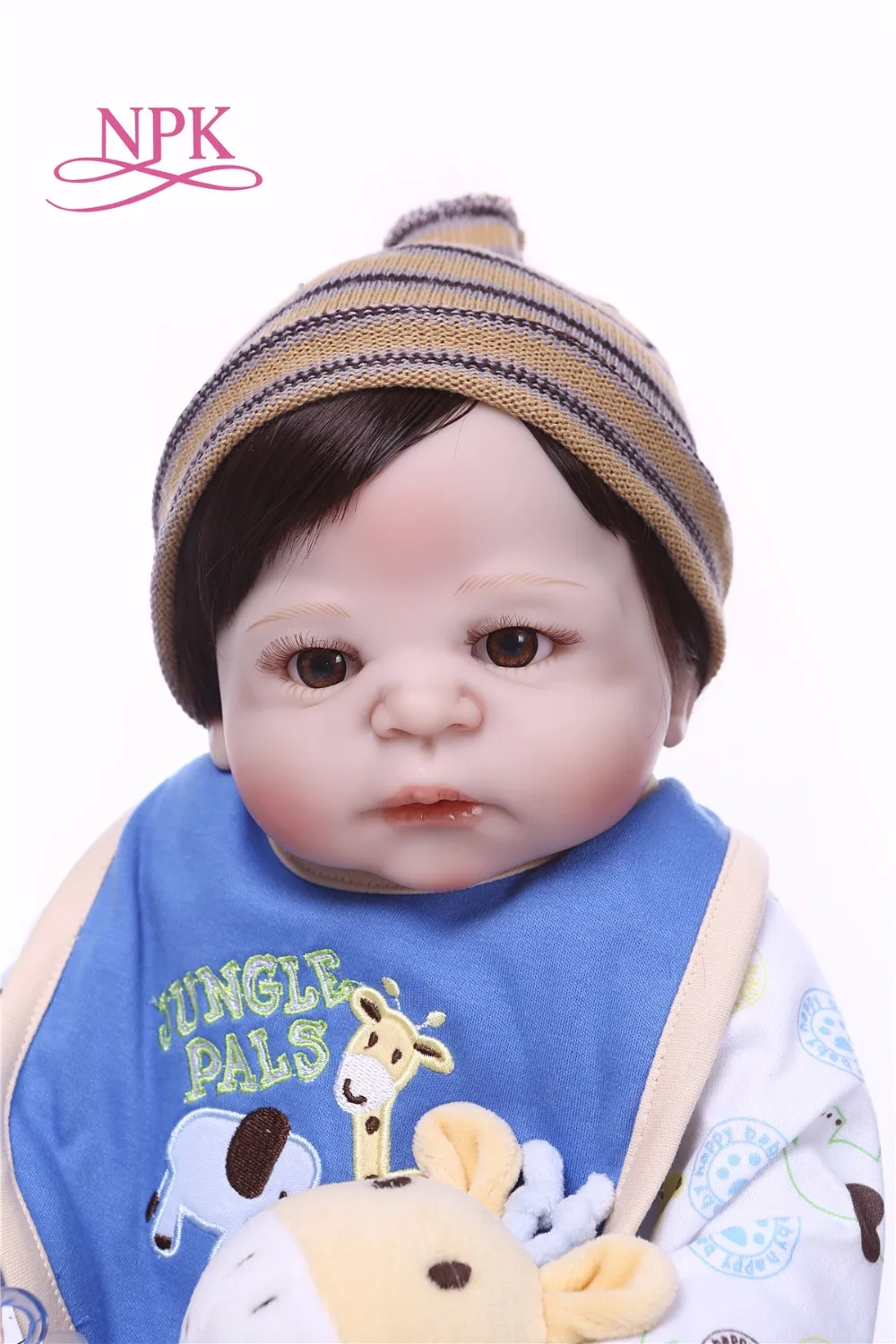 55 см полное Силиконовое боди Reborn Baby Мода Детская кукла игрушки, как настоящие 22 дюймов новорожденные младенцы кукла купаться подарок