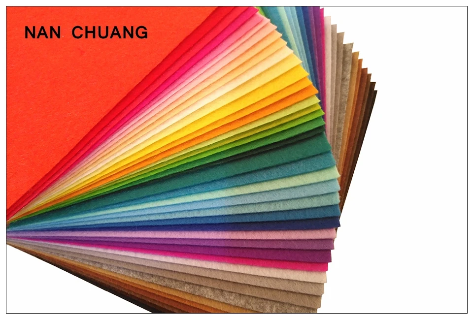 Nanchuang 1 мм Толщина приятная на ощупь ткань для украшения дома узор набор для шитья кукол& Crafts Материал 40 шт./упак. 15x15 см