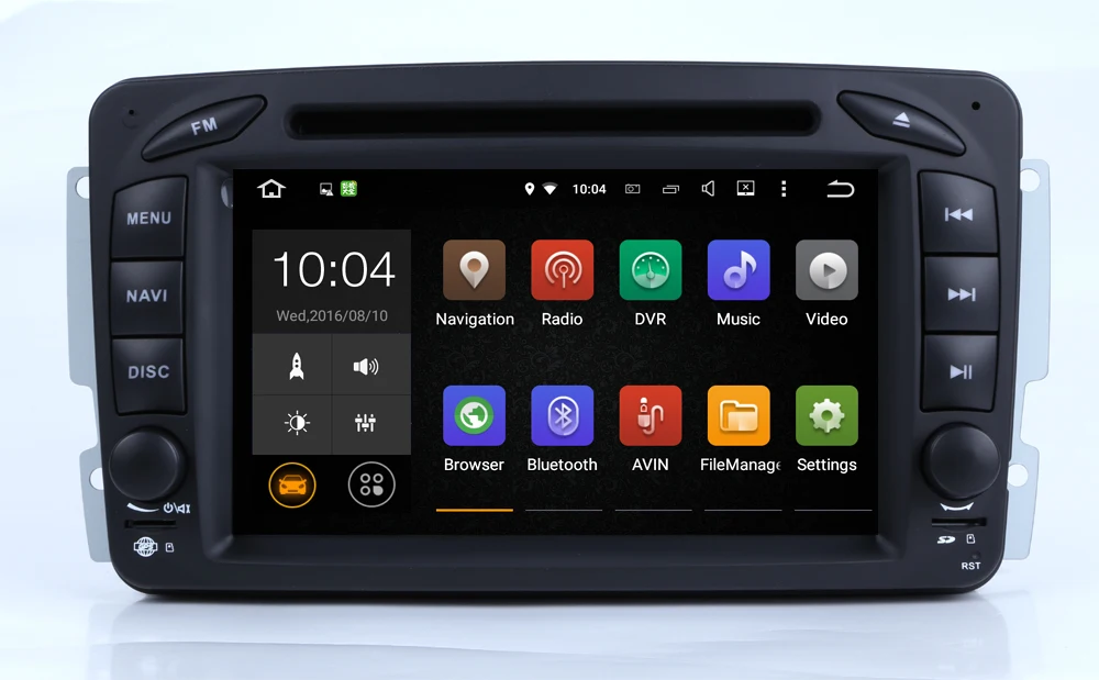 Excellent HIRIOT Car Android 7.1 DVD GPS Player For MERCEDES BENZ W203 W209 W639 W168 W163 W463 VITO VIANO VANEO Radio Wifi/4G MAP BT DAB+ 3
