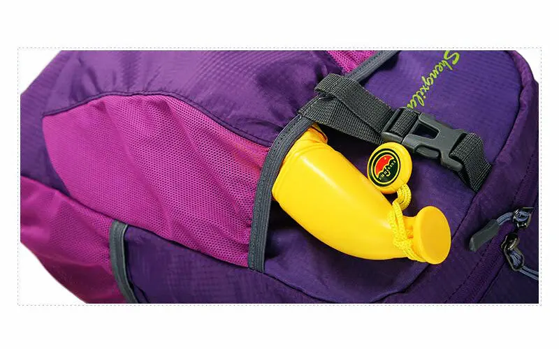 Открытый альпинизм сумка 40L Для женщин складной рюкзак путешествия Для мужчин професиональной велосипед мешок нейлона Водонепроницаемый