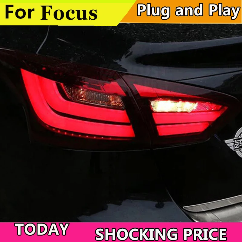 Doxa автомобильный Стайлинг 2012 2013 2014 задние фонари для Ford focus 3 светодиодные Focus