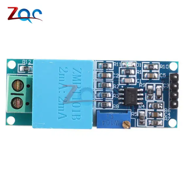 US $1 21 29% OFF|Active Single Phase Voltage Transformer Module AC Output Voltage Sensor for Arduino Mega ZMPT101B 2mA-in Transformers from Home