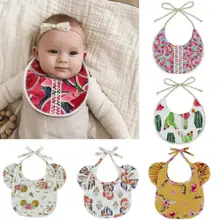 Pudcoco/Новинка; брендовые нагрудники для маленьких мальчиков и девочек; водонепроницаемые Слюнявчики; бандана для кормления