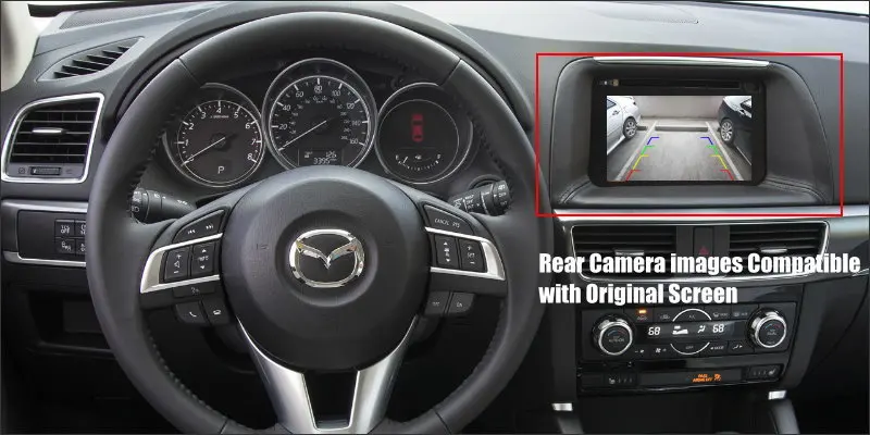 28 контактов RCA разъем адаптера провода кабель для Mazda CX-5 CX5 CX 5- камера заднего вида видео вход переключатель